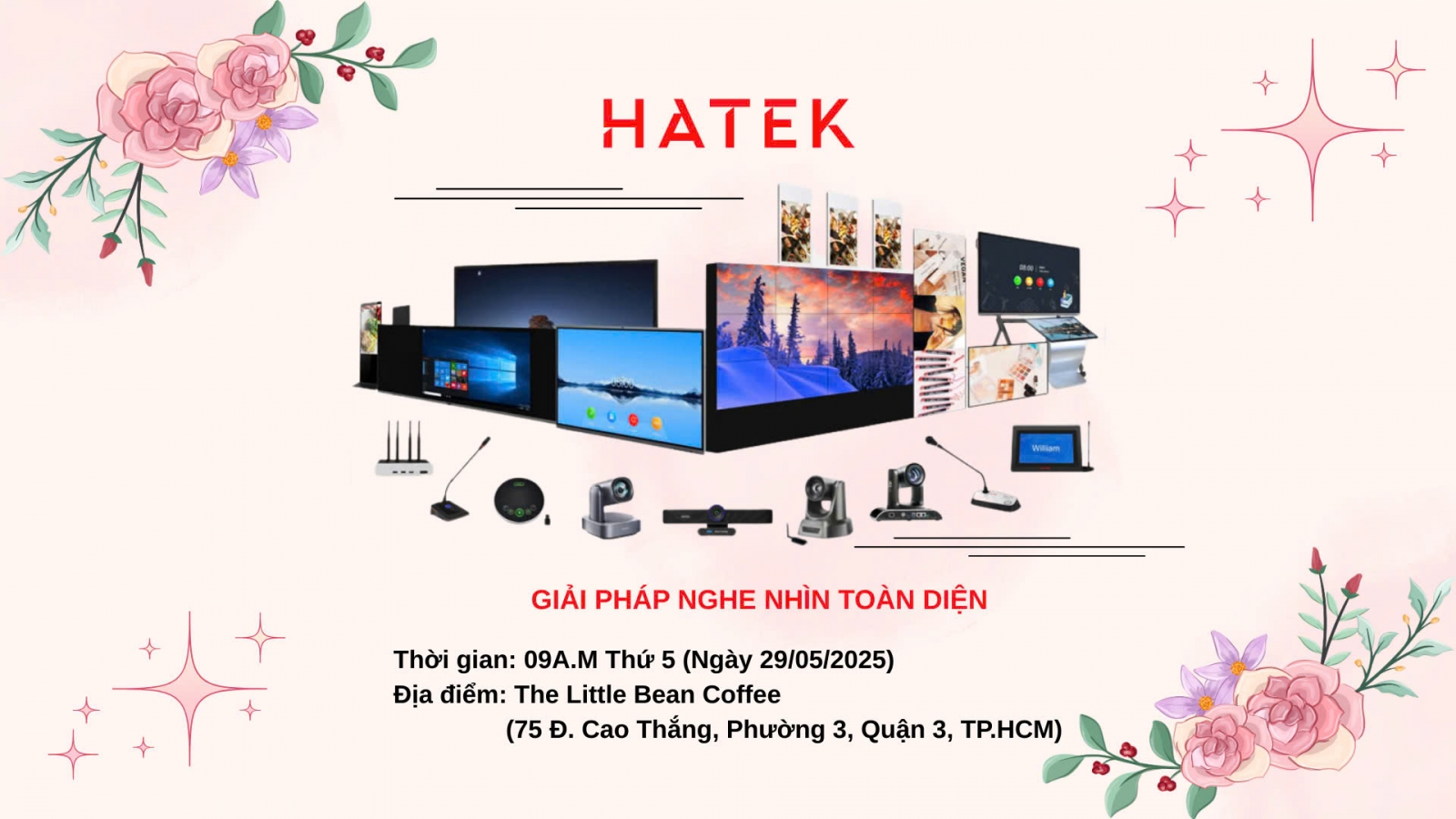 Coffee talk HATEK -  Giải Pháp Nghe Nhìn Toàn Diện - 05/2025