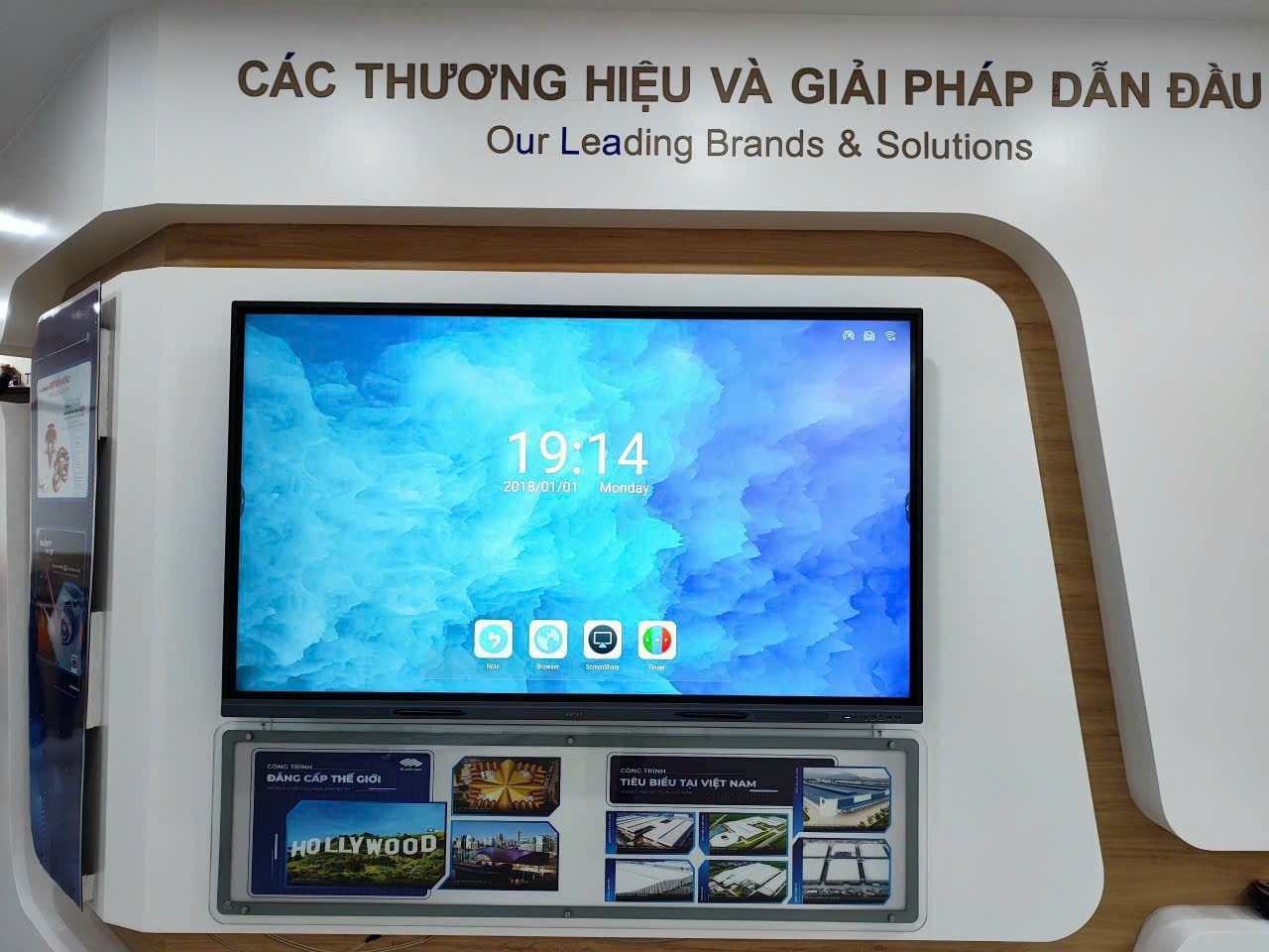 Hatek - cung cấp giải pháp hiển thị cho Công ty TNHH NS BlueScope Việt Nam