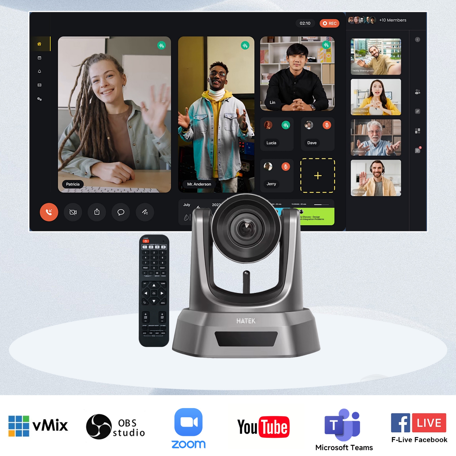 Camera Hội nghị PTZ HD20UW - Wireless
