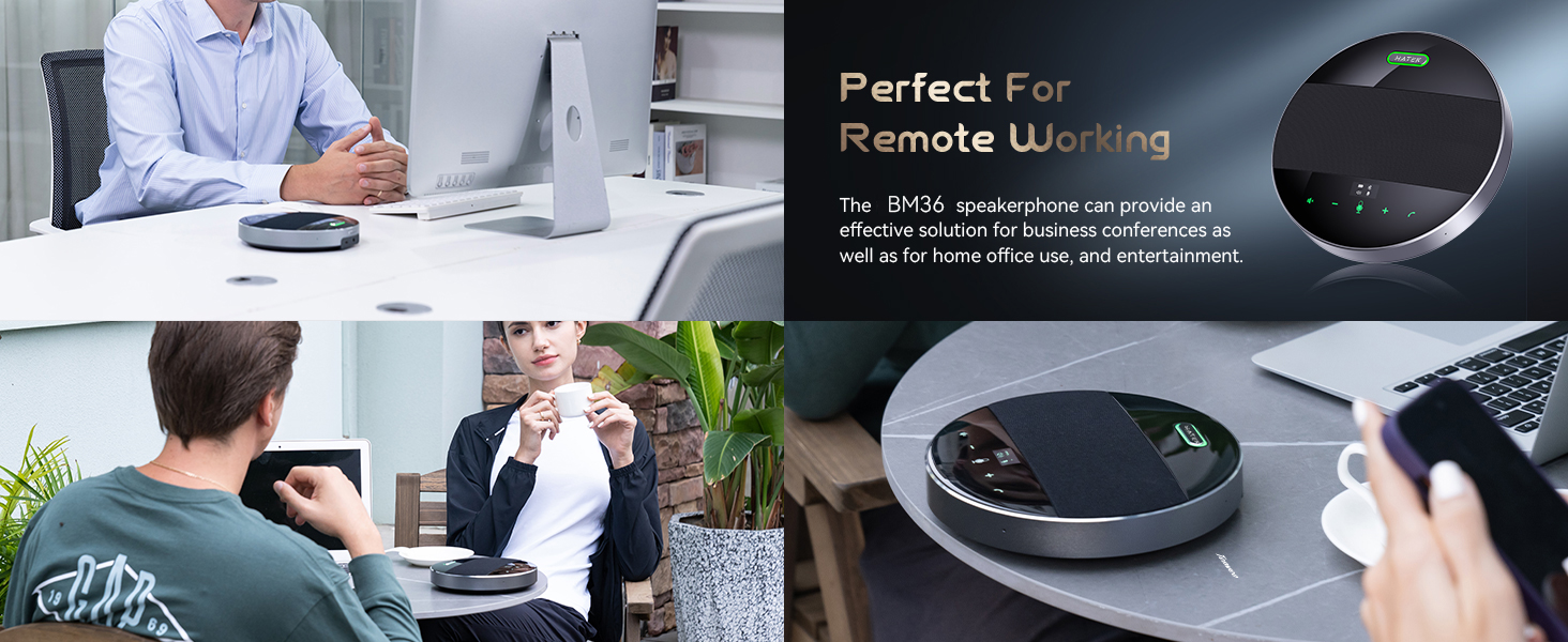 Loa & Micro Bluetooth Hội nghị Hatek BM36