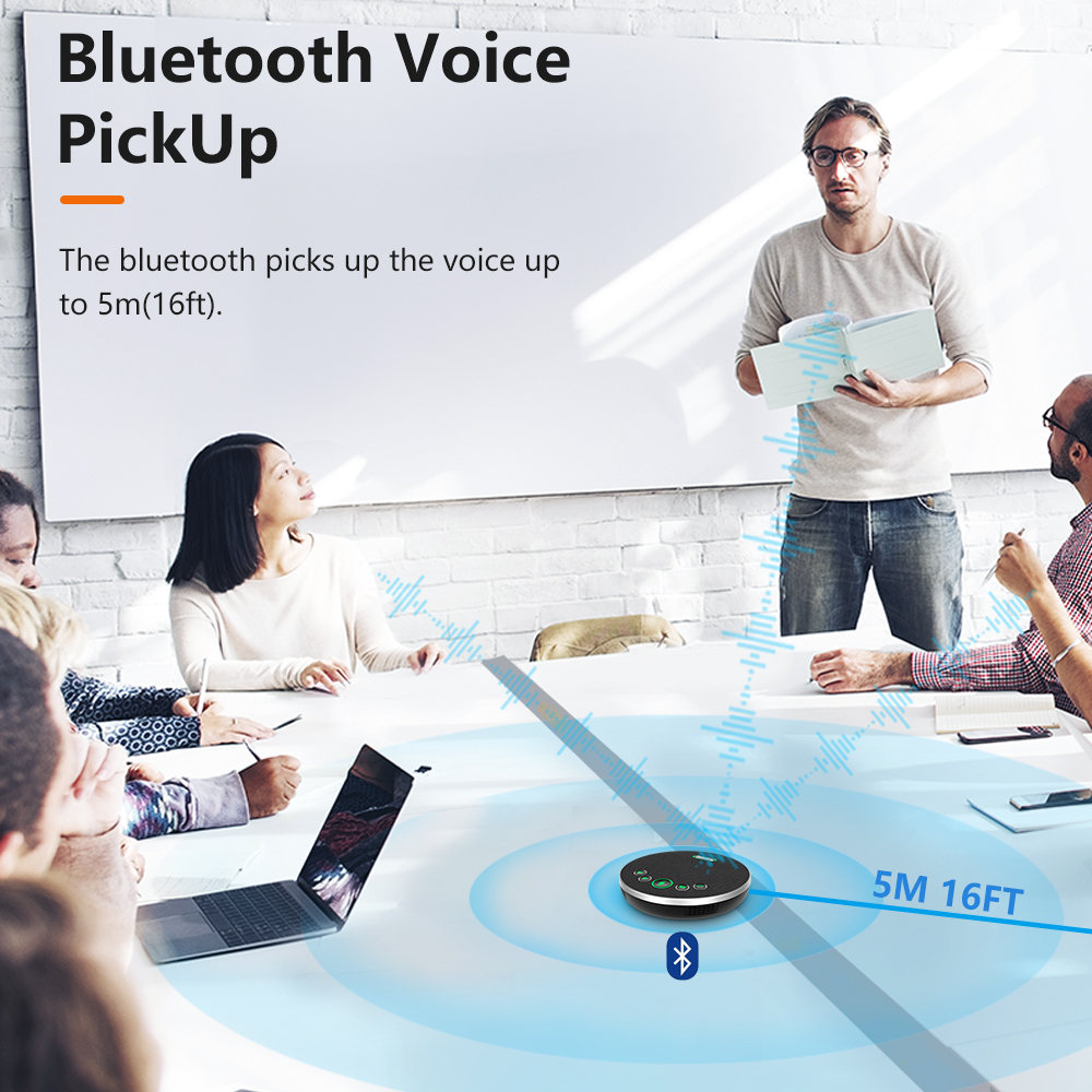 Loa & Micro Bluetooth Hội nghị Hatek BM33
