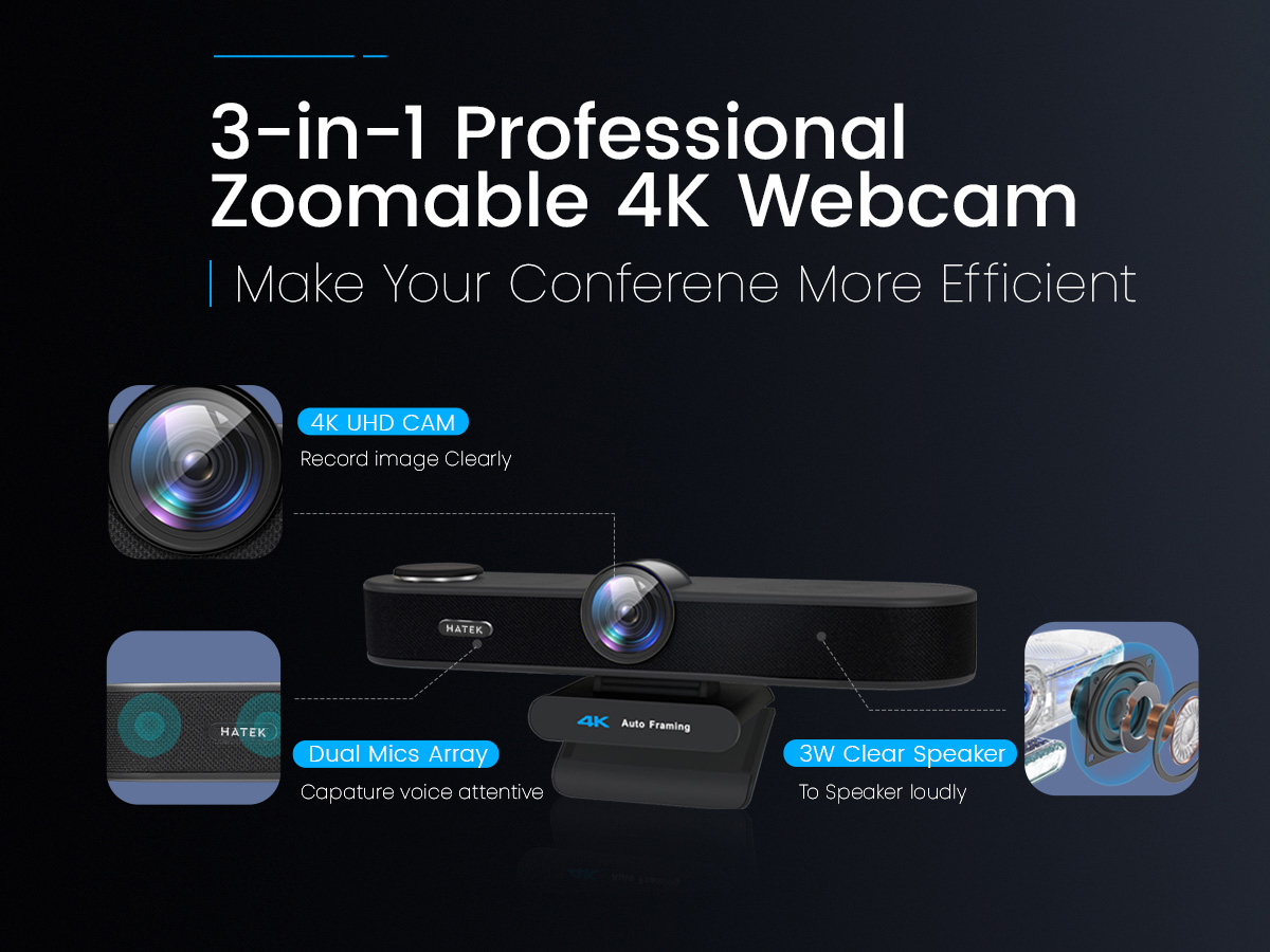 Camera Hội nghị  All In One - AI-W4K