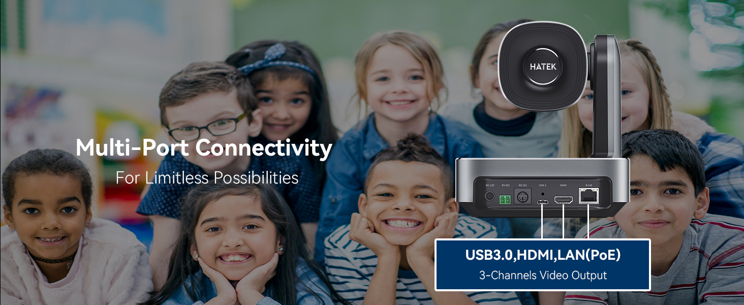 Camera Hội nghị PTZ 4K12UHR - 12x, 4K, USB HDMI, RJ45