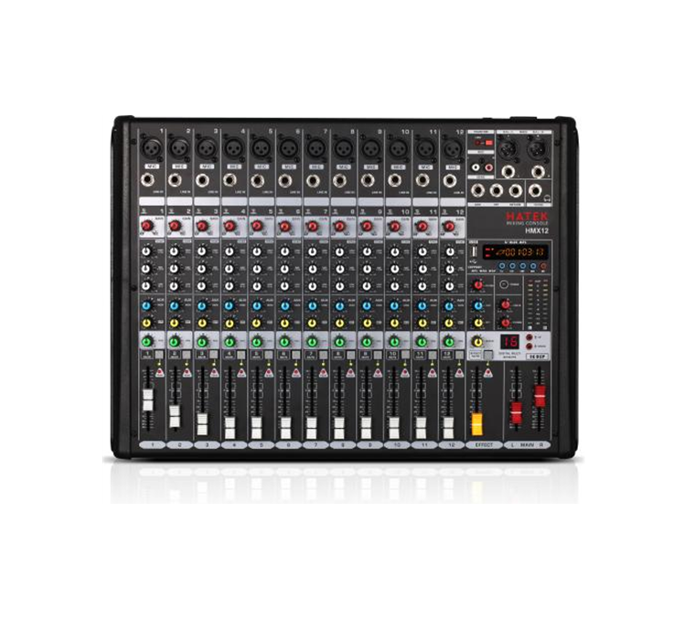 Audio Mixer - Hatek HMX80 HMX12 HMX16
