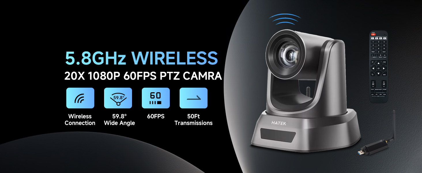 Camera Hội nghị PTZ HD20UW - Wireless