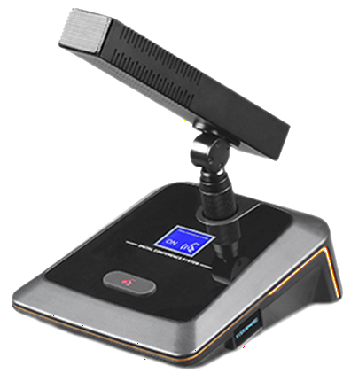 Digital Conference System Delegate Microphone Gooseneck - Hatek HM64